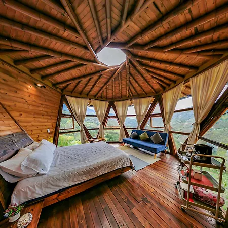Glamping Corazon Del Molino Villa Ubaque Exterior photo